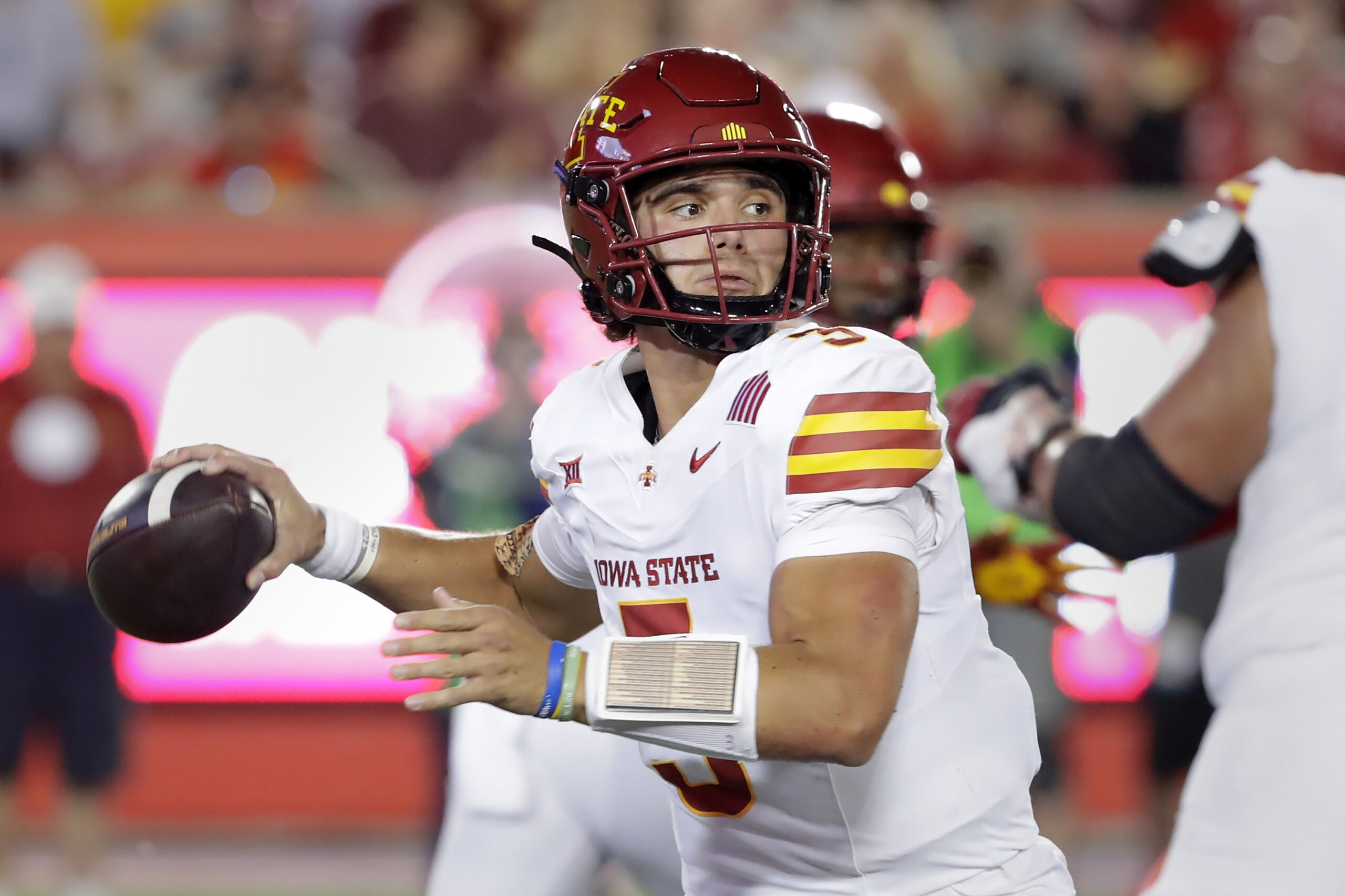 Rocco Becht knows WVU well, but will be on the other side when No. 11 Iowa State visits